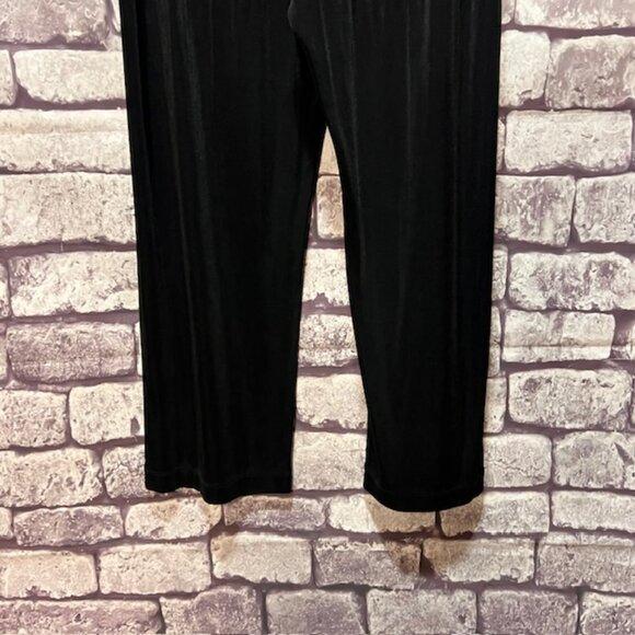 Chico's Travelers Black Pull on Pants Size XL Short - Picture 7 of 8